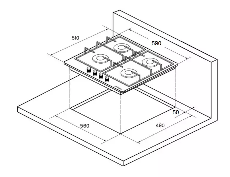 Teka PAC 60 4G AI AL CI.1