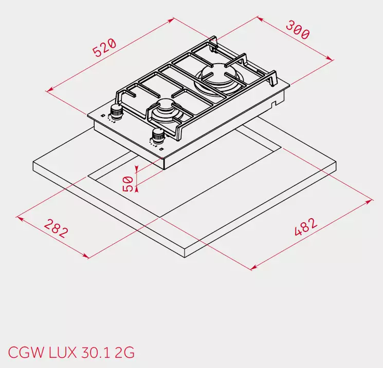 Teka CGW LUX 30.1 2G AI AL CI NAT.1